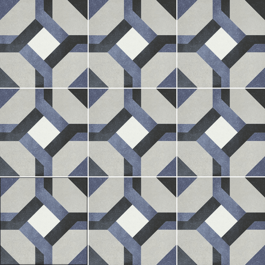 Silver porcelain wall tiles