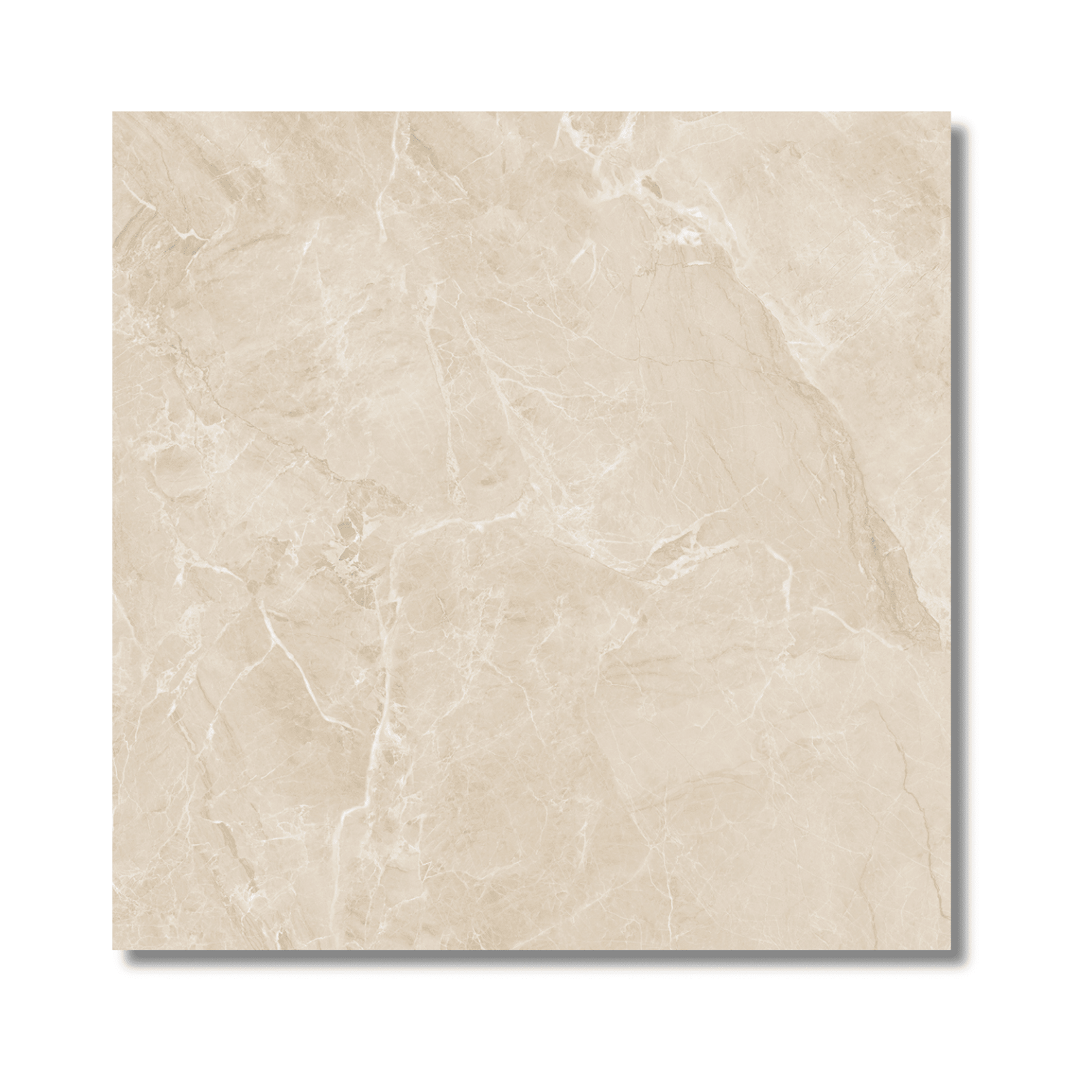 Letina Beige gloss porcelain floor tile