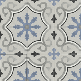 Glossy Fleuris Lou Lou wall tiles