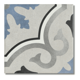 Fleur Lou Lou tiles silver