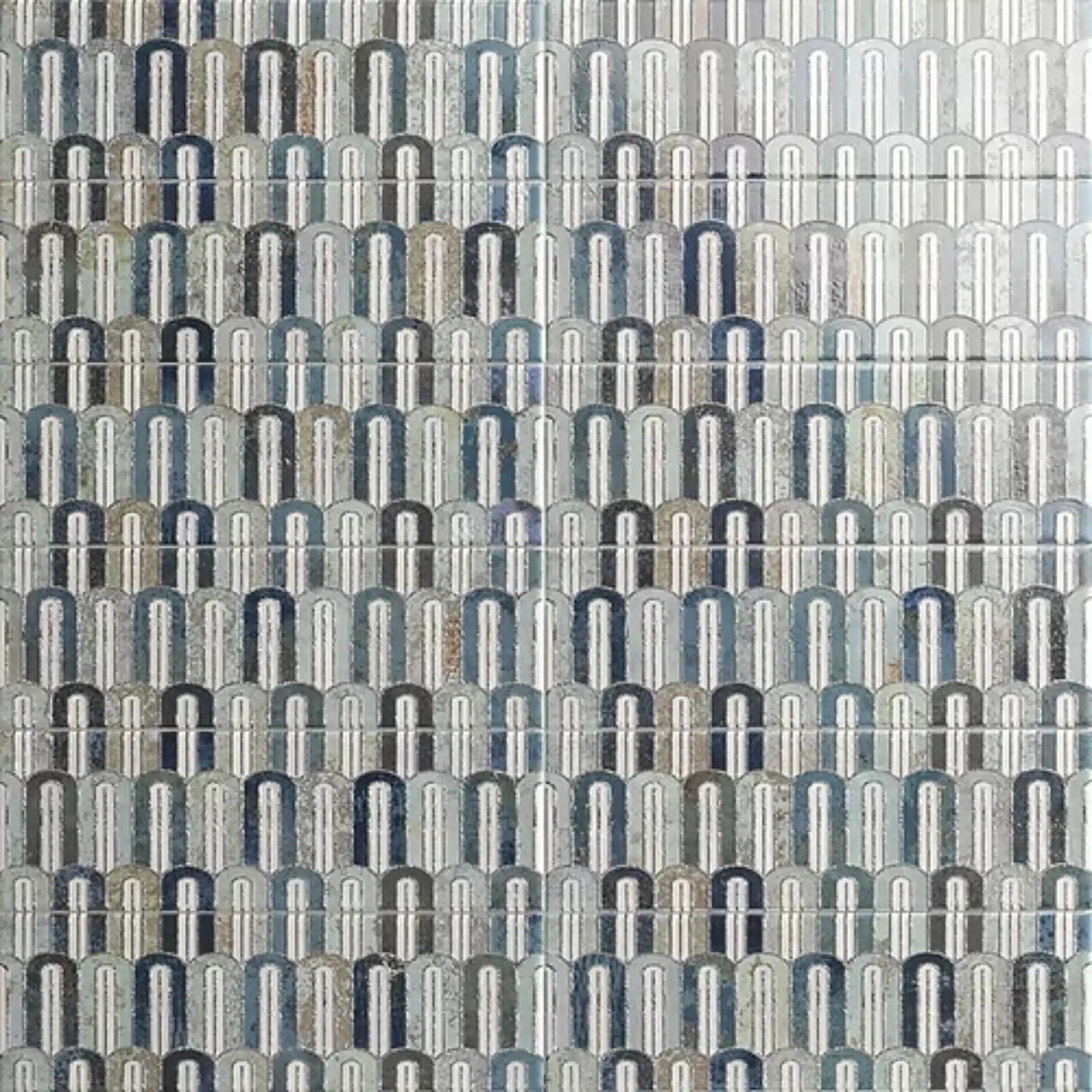 blue gloss decorative wall tile