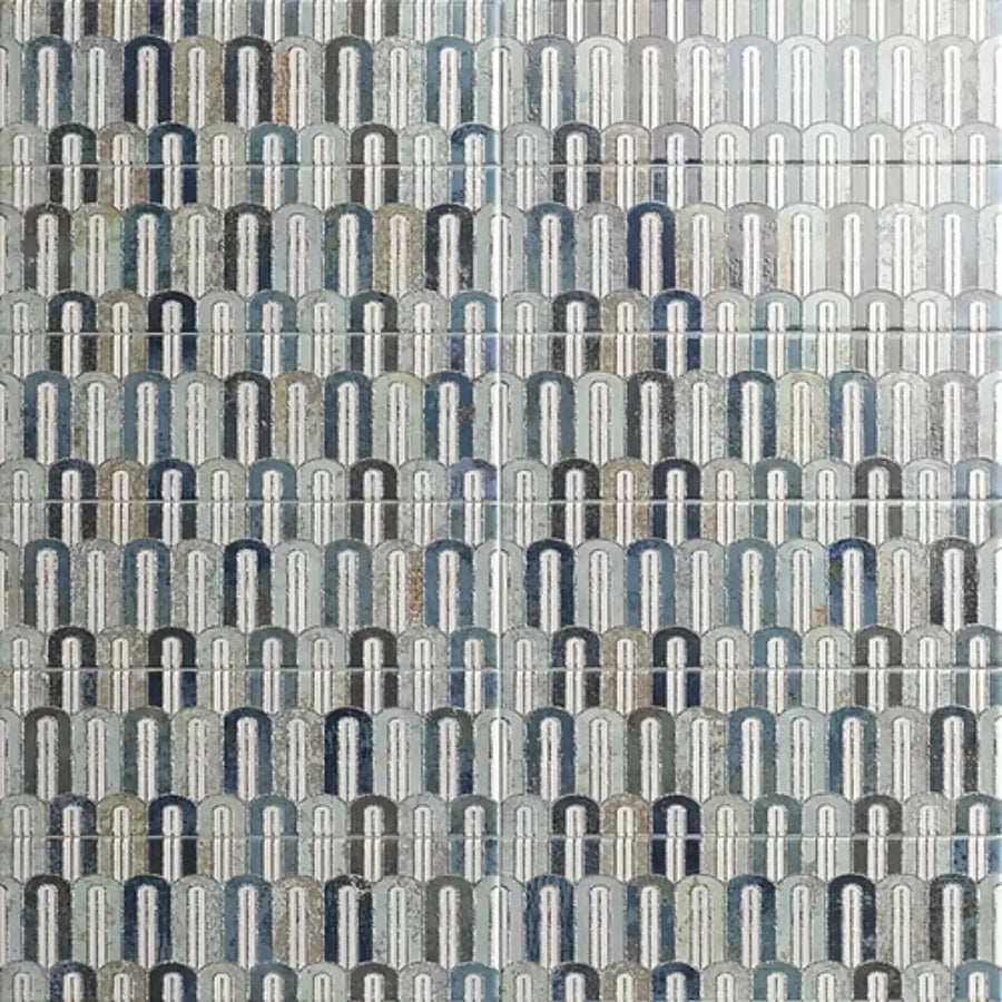 blue gloss decorative wall tile