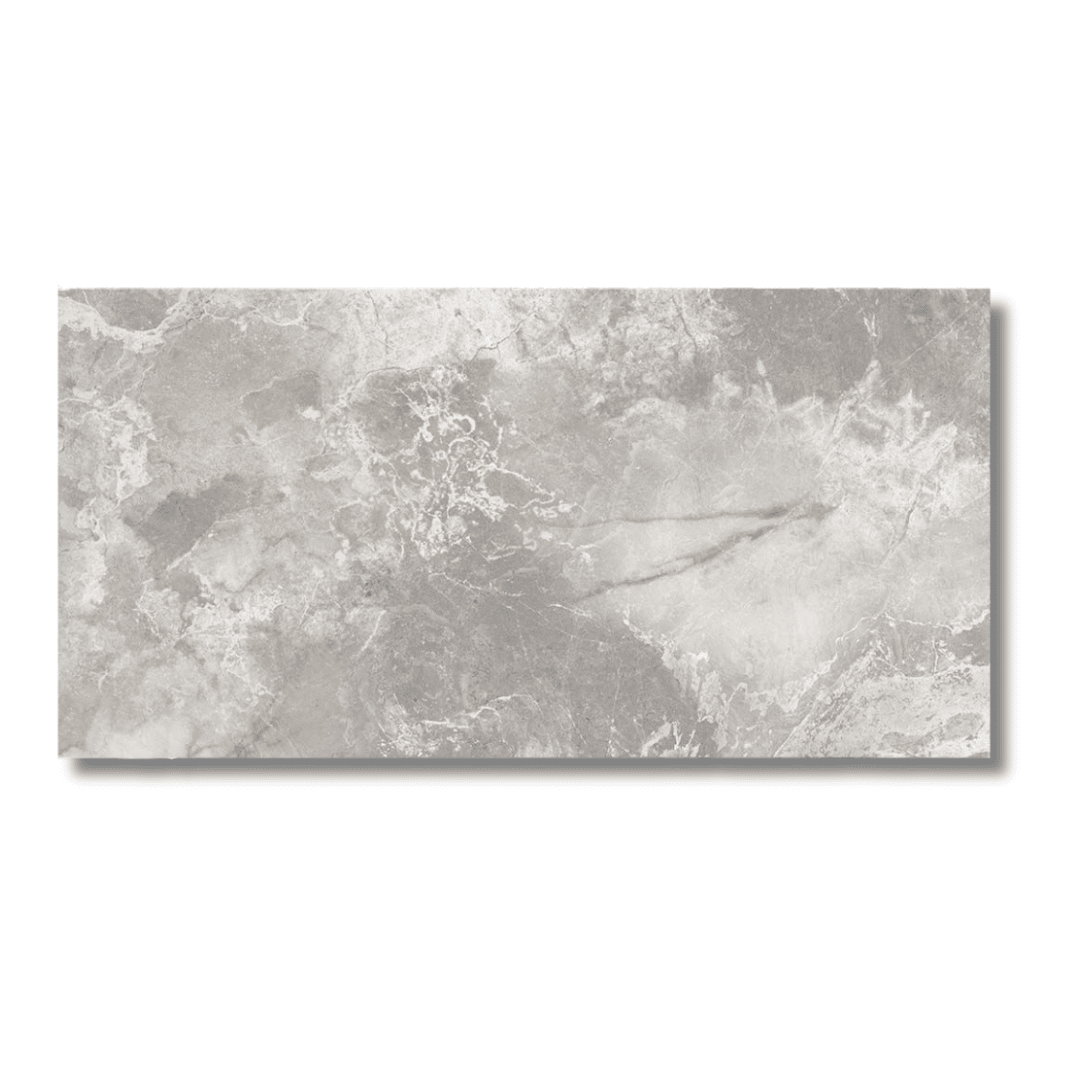 Marble look Leyenda Grigio porcelain polished wall floor tile