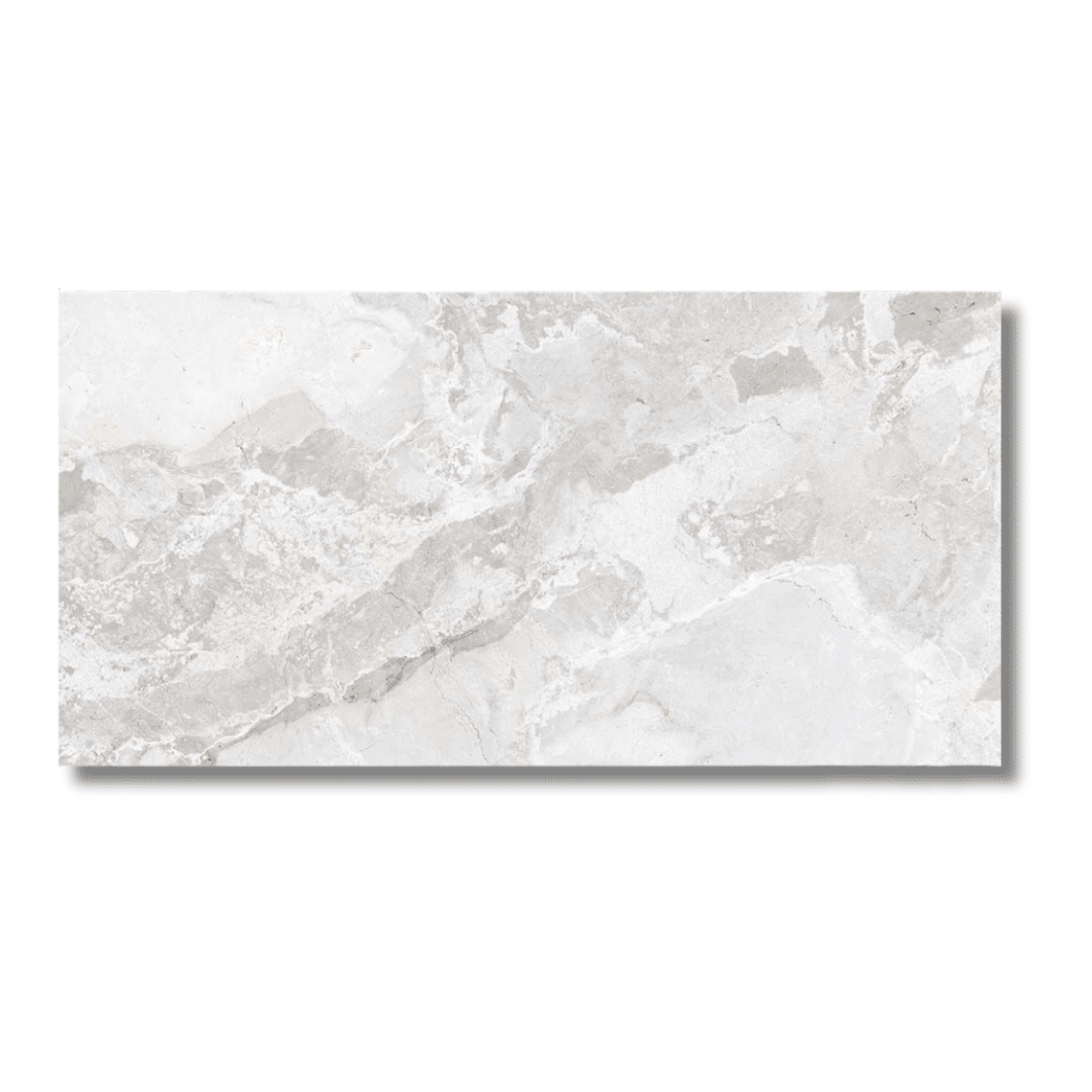 Indoor wall and floor porcelain tile grey marble design