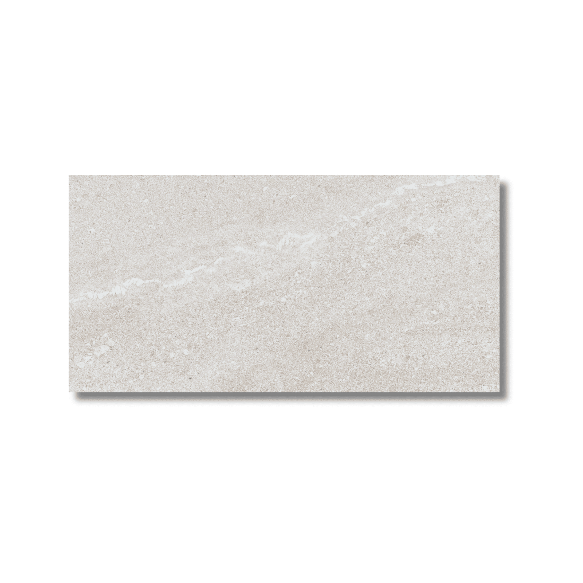 Lingstone light grey matt wall tile