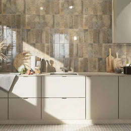 luxor caramel porcelain tile polished finish