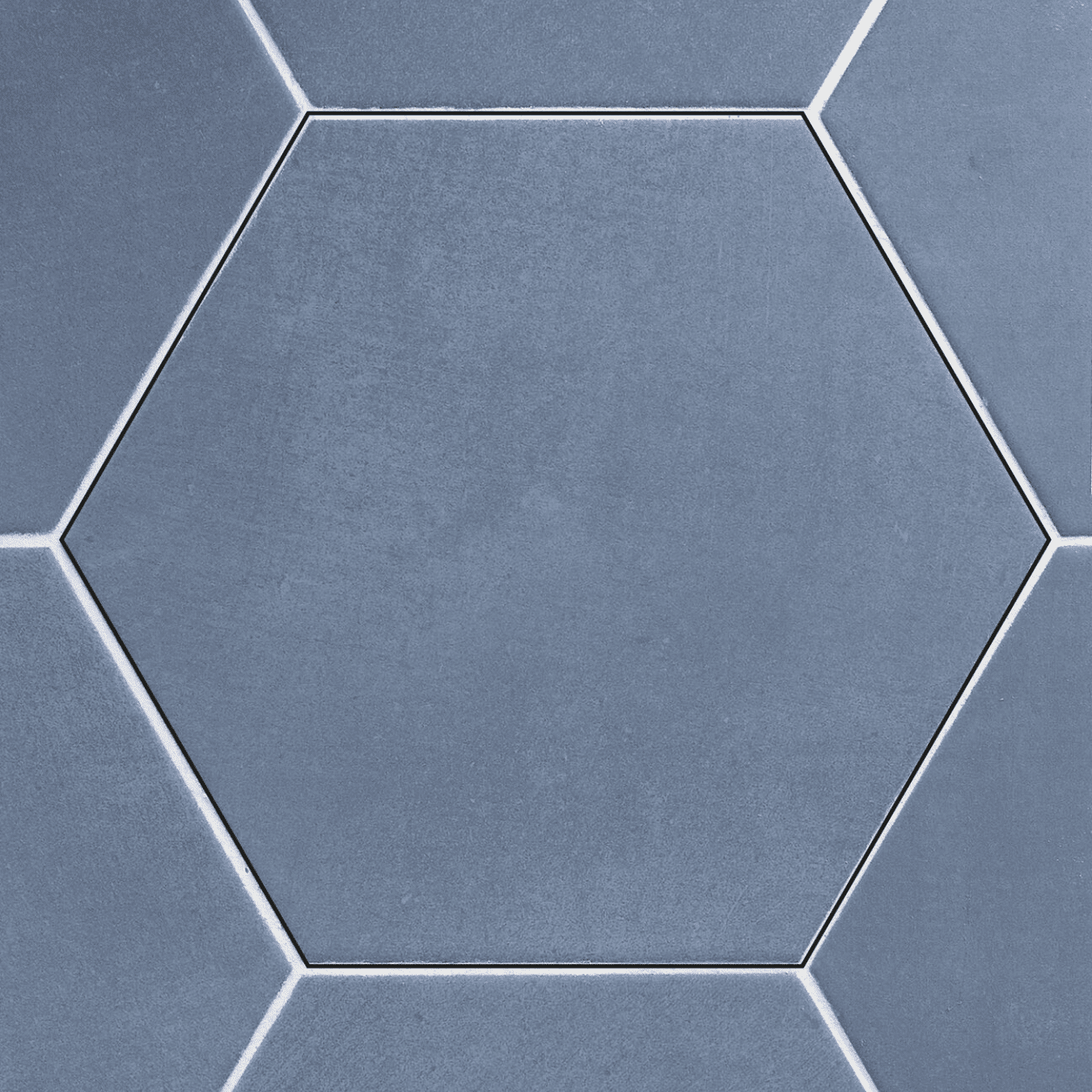 Matt Blue wall tiles