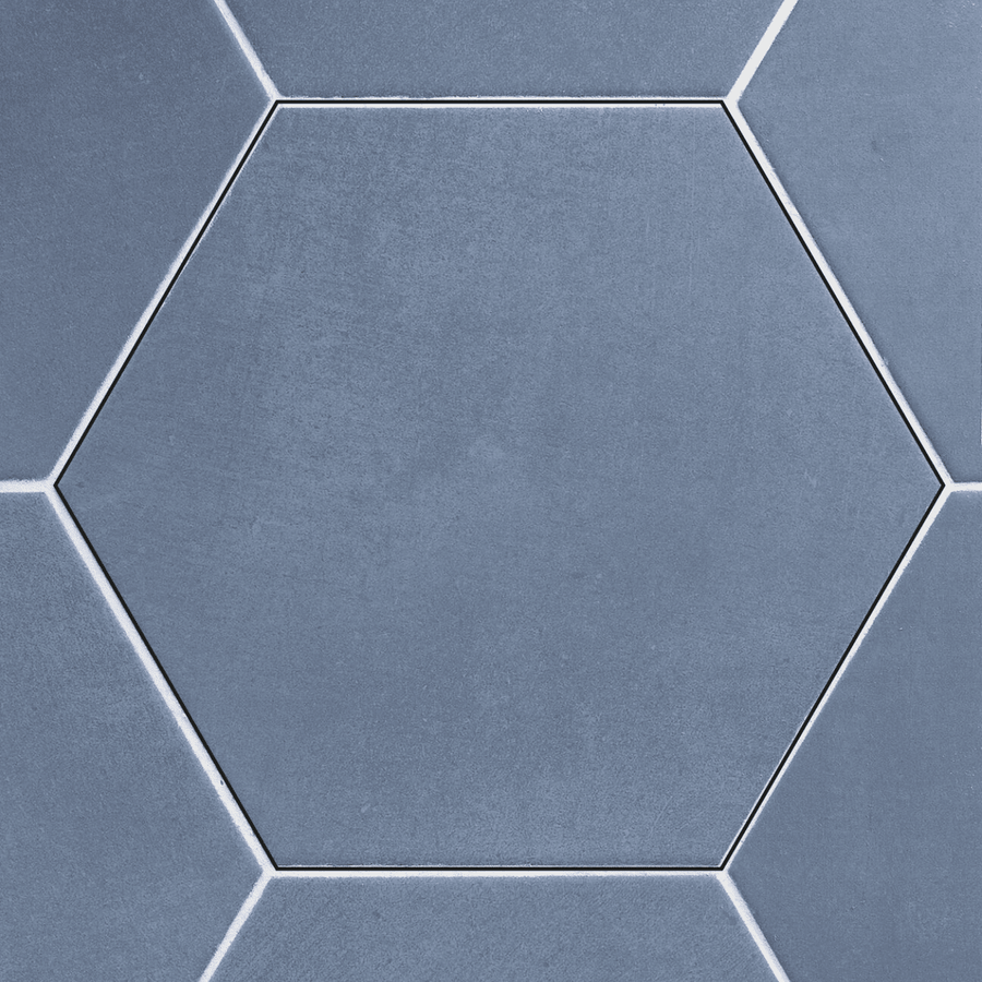 Matt Blue wall tiles