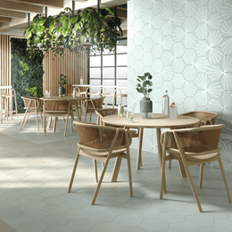 Porcelain Palladium decor tiles