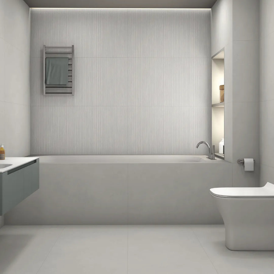  Medellin Perfect Base Grey Porcelain Concrete Wall Floor Tiles 