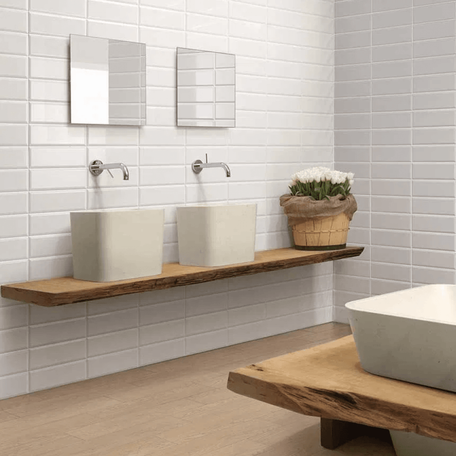 Metro Bevel Gloss White