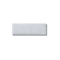 Bevelled Carrara gloss tile 100x300 mm