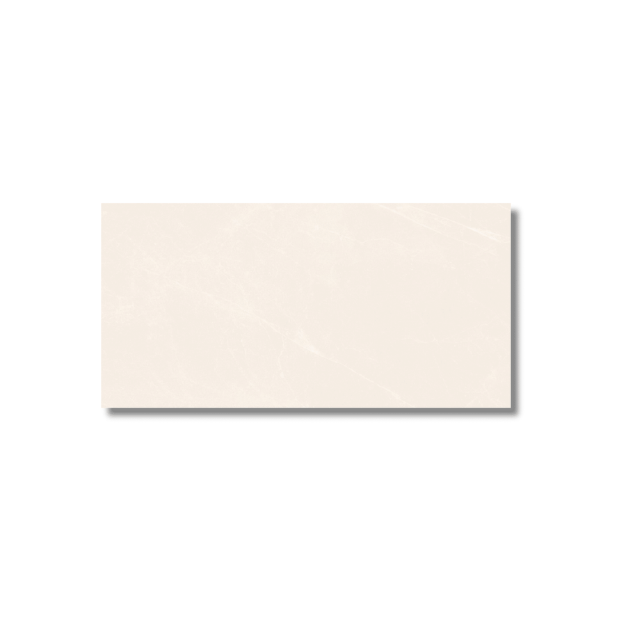 White matt porcelain tile for walls and floors
