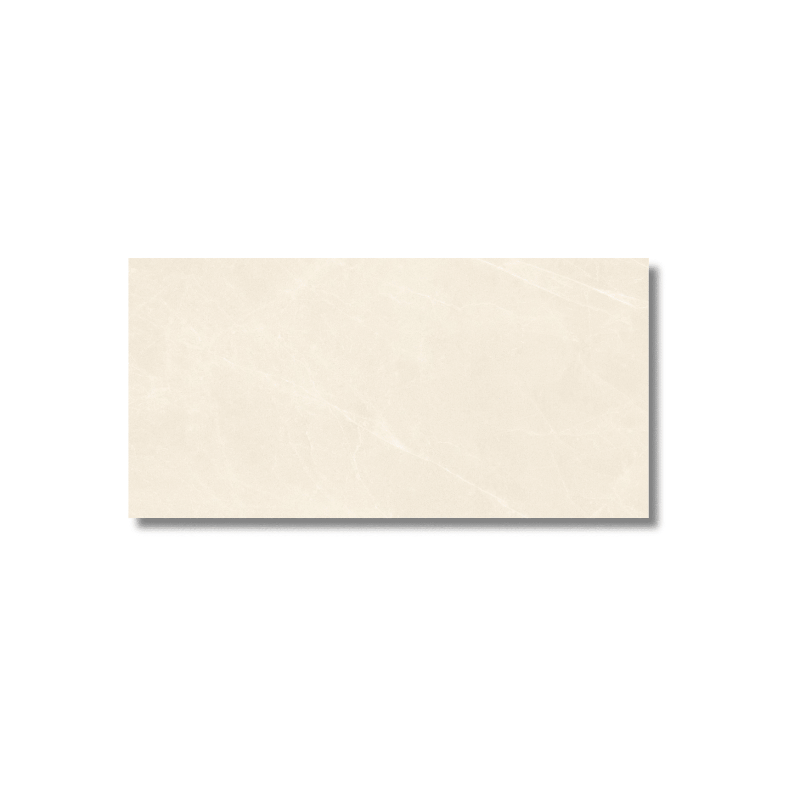 Ivory matt porcelain floor tile 600x1200
