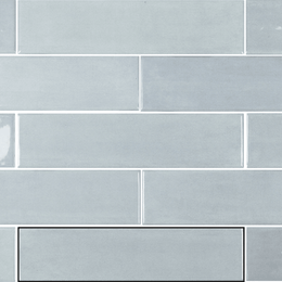 Durable glossy ceramic aqua wall tiles design