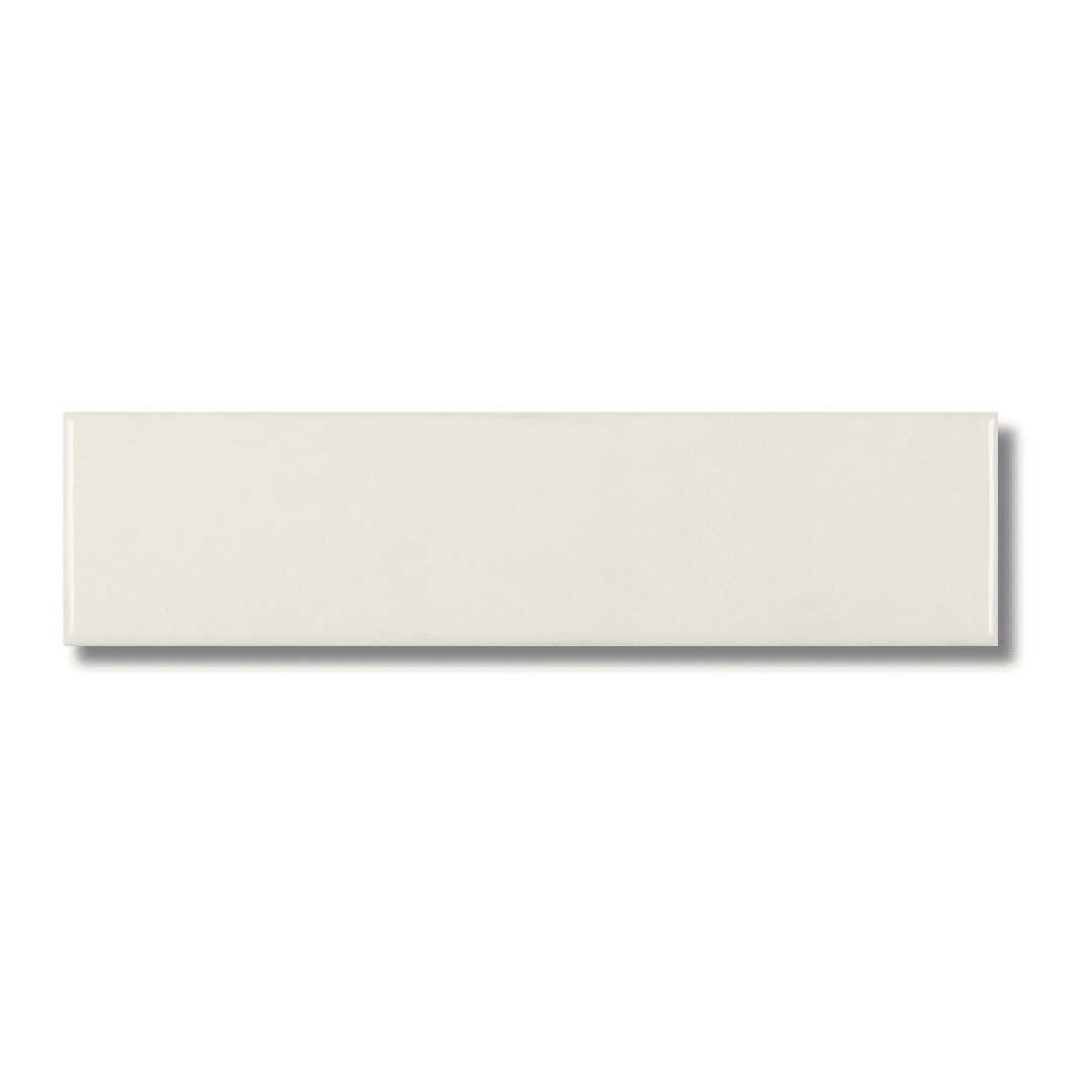 Muddey White tiles with glossy ceramic metro finishMuddey White tiles with glossy ceramic metro finish