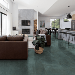 Large format Magnetic Emerald metallic porcelain tiles