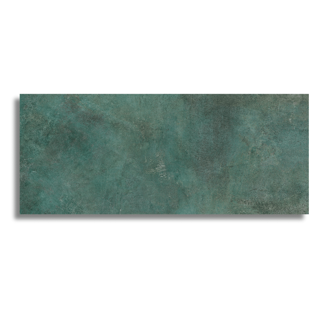 Magnetic Emerald porcelain matt metallic effect tiles