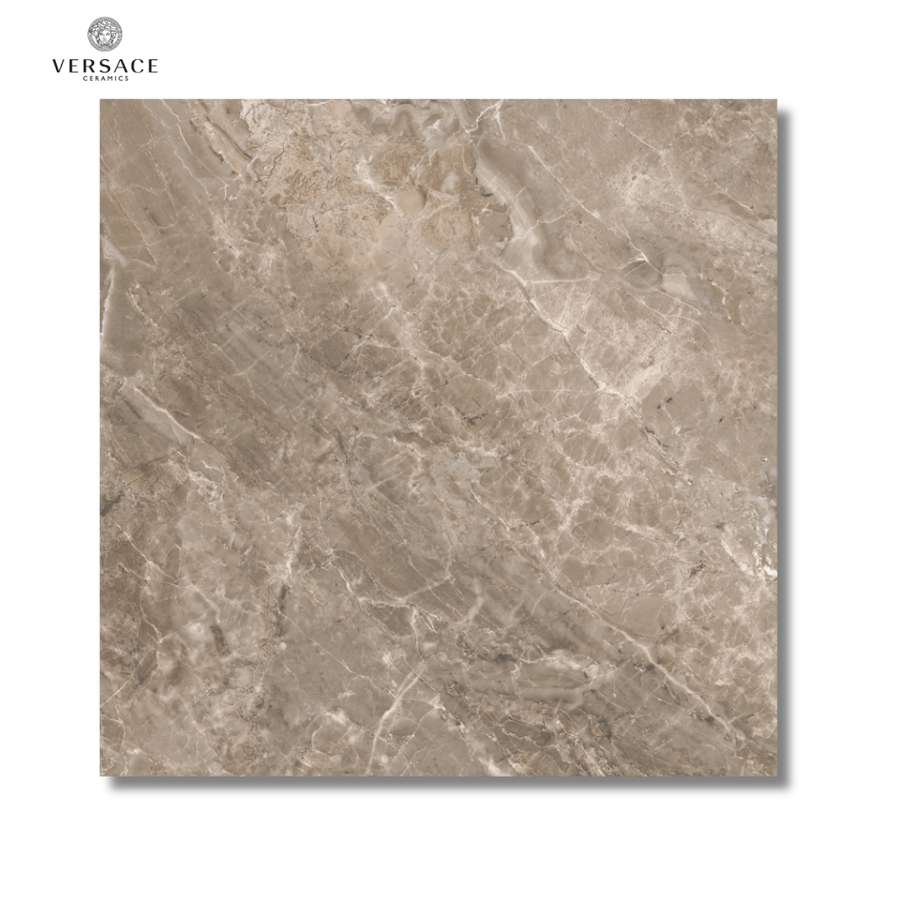 Marble Grigio brown ceramic polished wall and floor tiles
