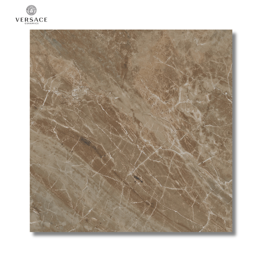 Marble Marrone brown ceramic marble effect wall floor tiles