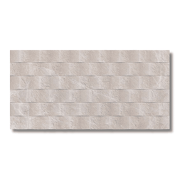 Beige stone décor porcelain tile suitable for bathroom or hallway