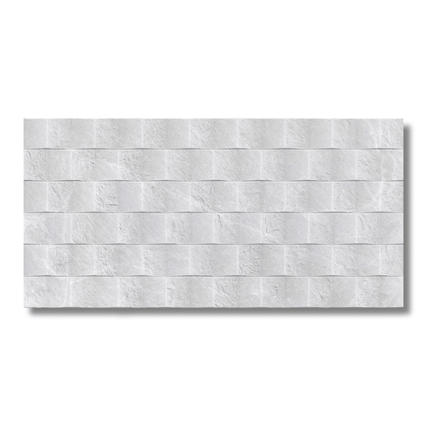 Porcelain Masaya White décor tile wall and floor use