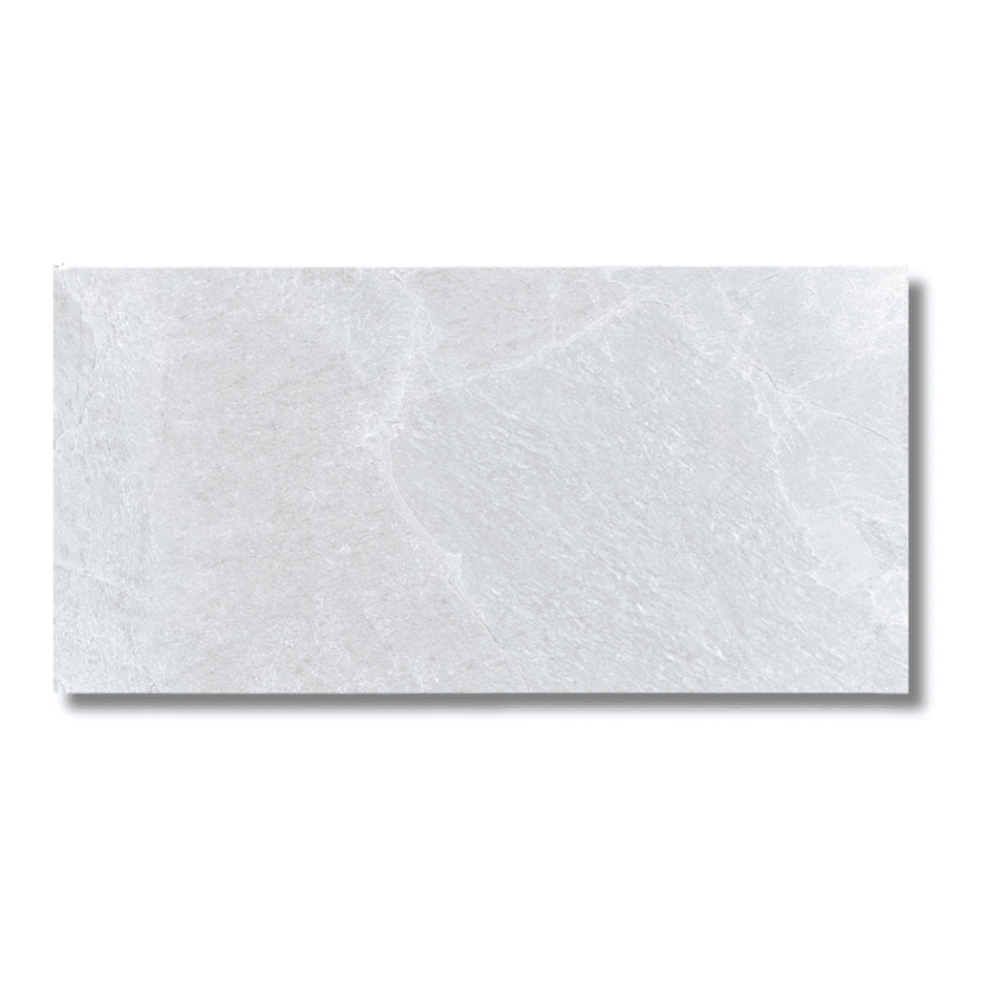 Modern white porcelain stone tile for walls and floors