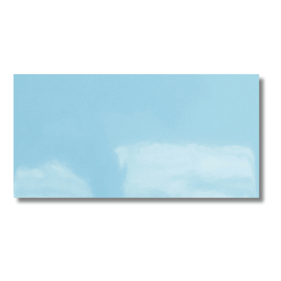 Bright green ceramic wall tiles offering polished shine