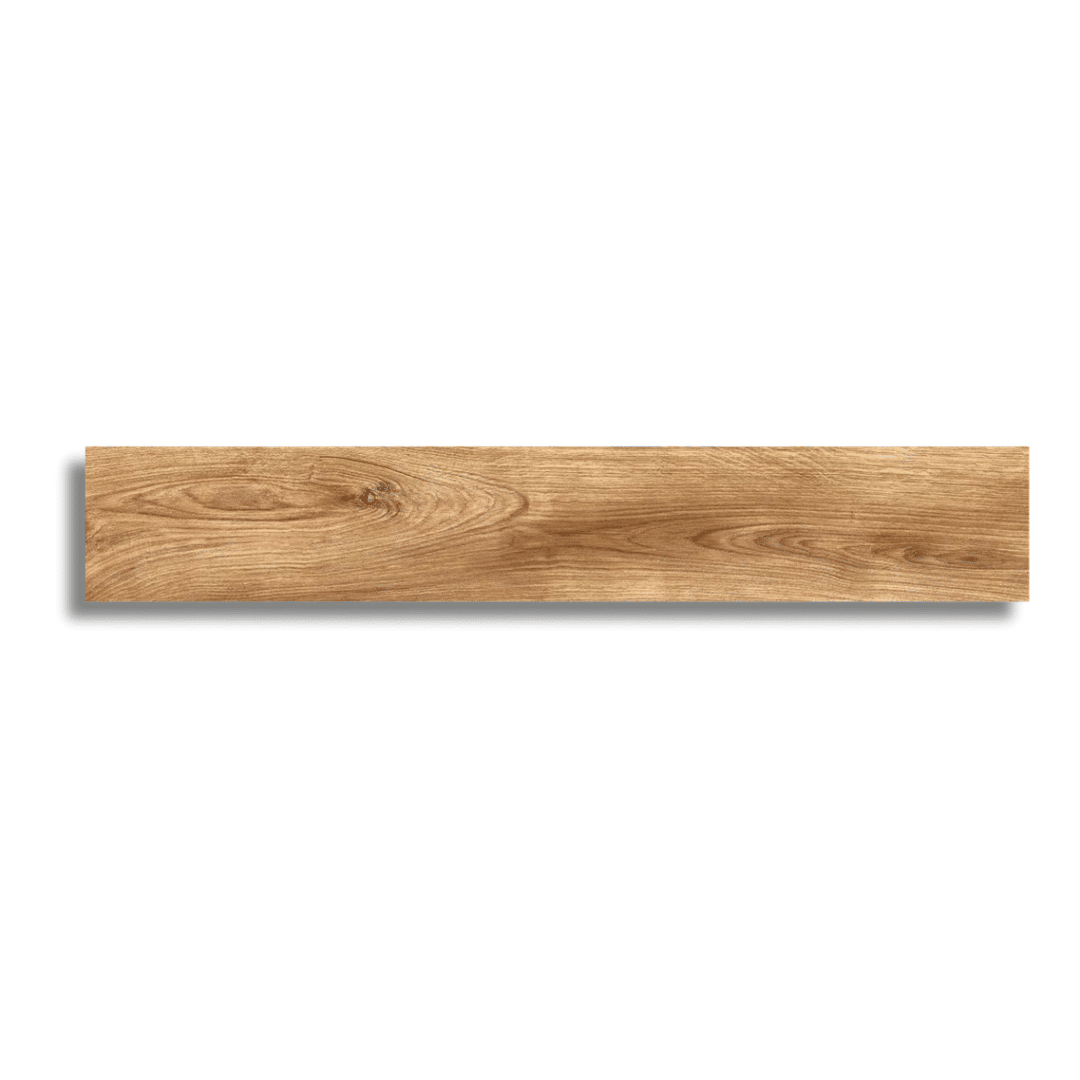 Warm brown porcelain tiles featuring smooth matt texture