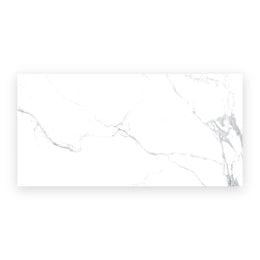 Satvario Classic White porcelain marble effect wall and floor tiles
