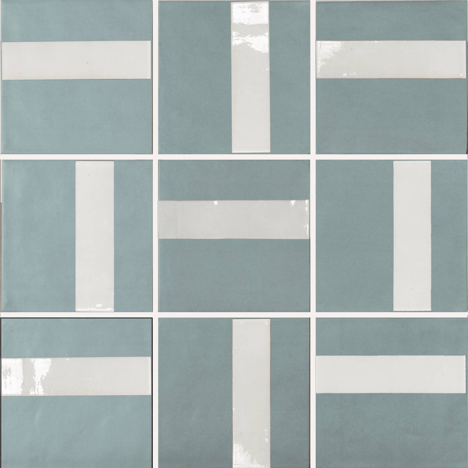 Nelvia Aqua Sea matt tiles
