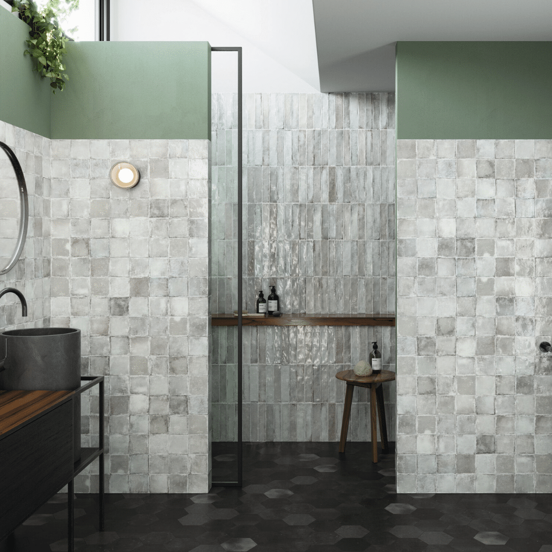 Durable Nomadae Grey porcelain matt decorative wall tiles
