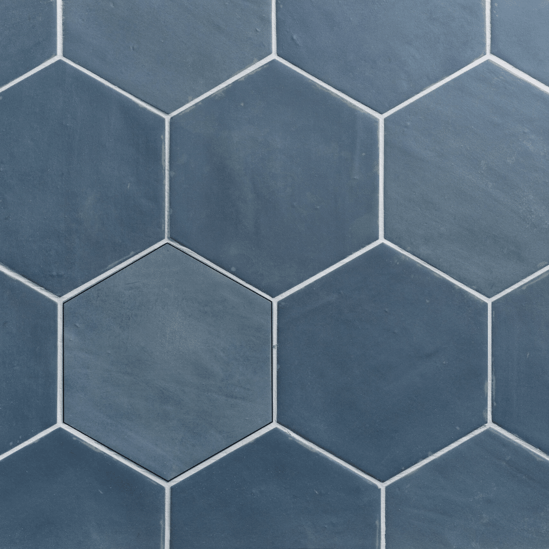 Durable Nomadae Blue matt porcelain interior design tiles