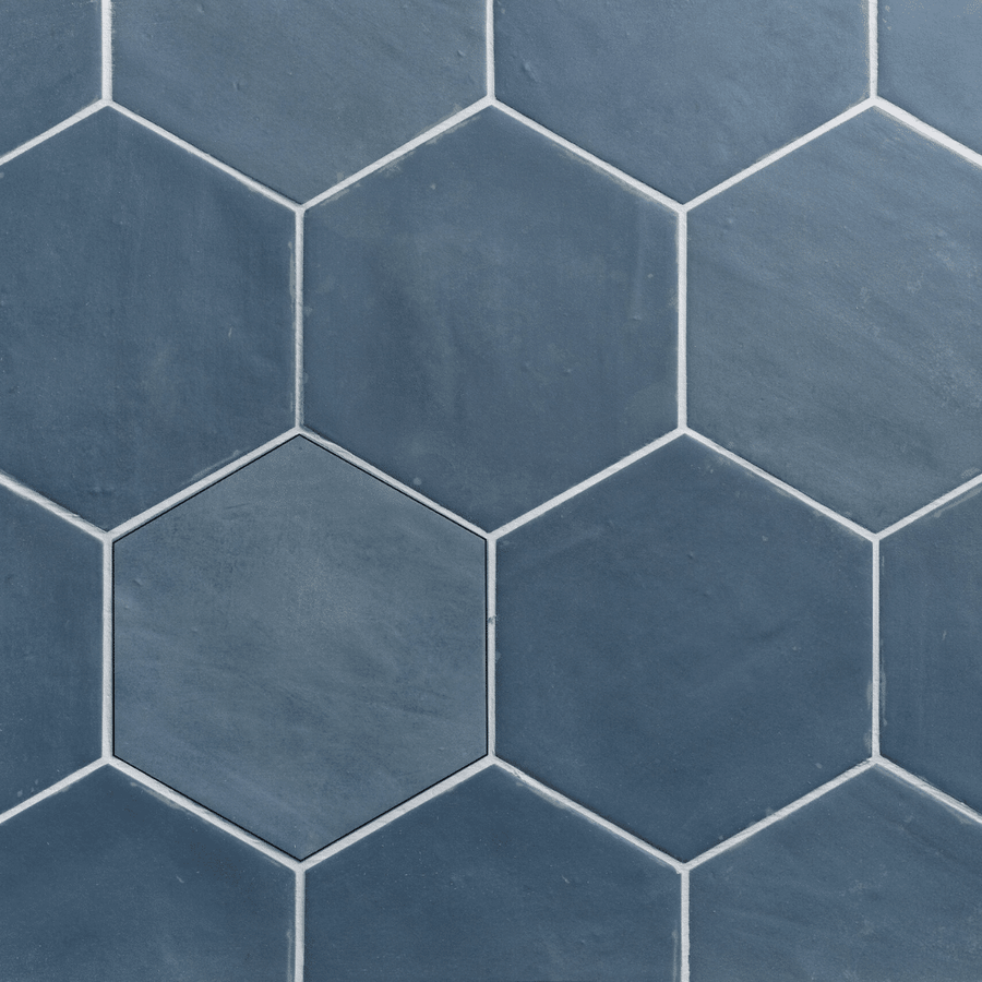 Durable Nomadae Blue matt porcelain interior design tiles