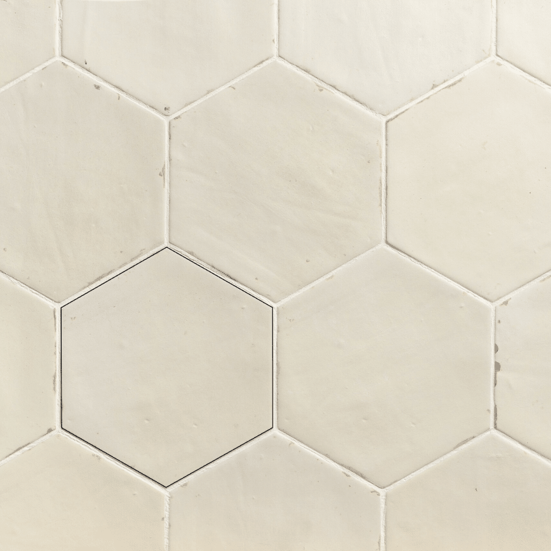 Elegant Nomadae Bone matt porcelain cream decor tiles