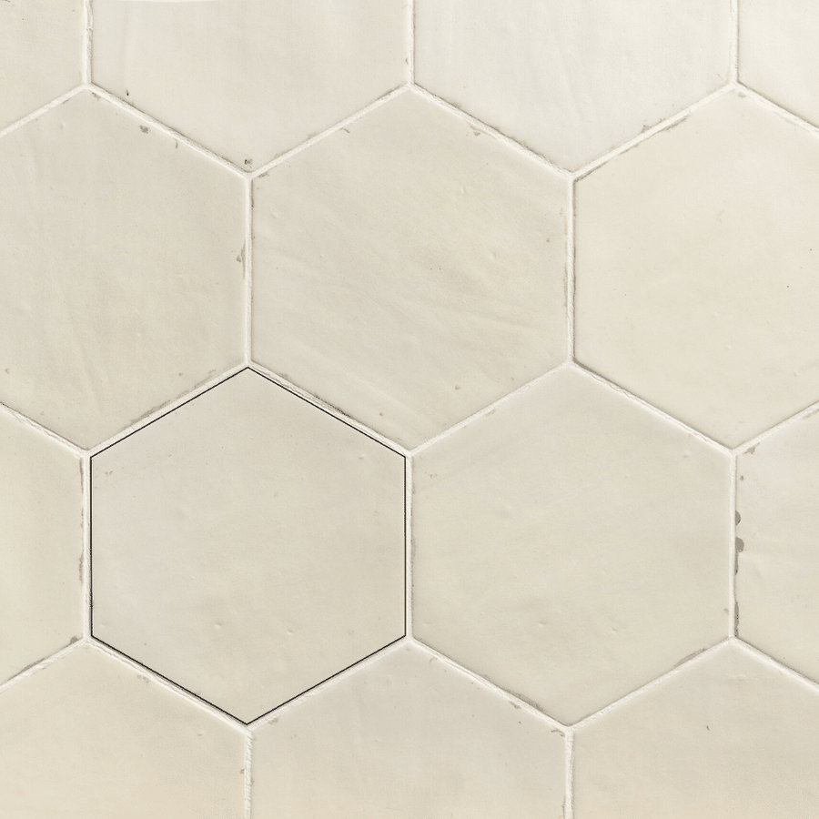 Elegant Nomadae Bone matt porcelain cream decor tiles