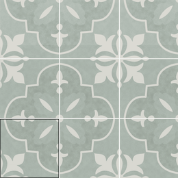 Porcelain Norina Acqua tiles