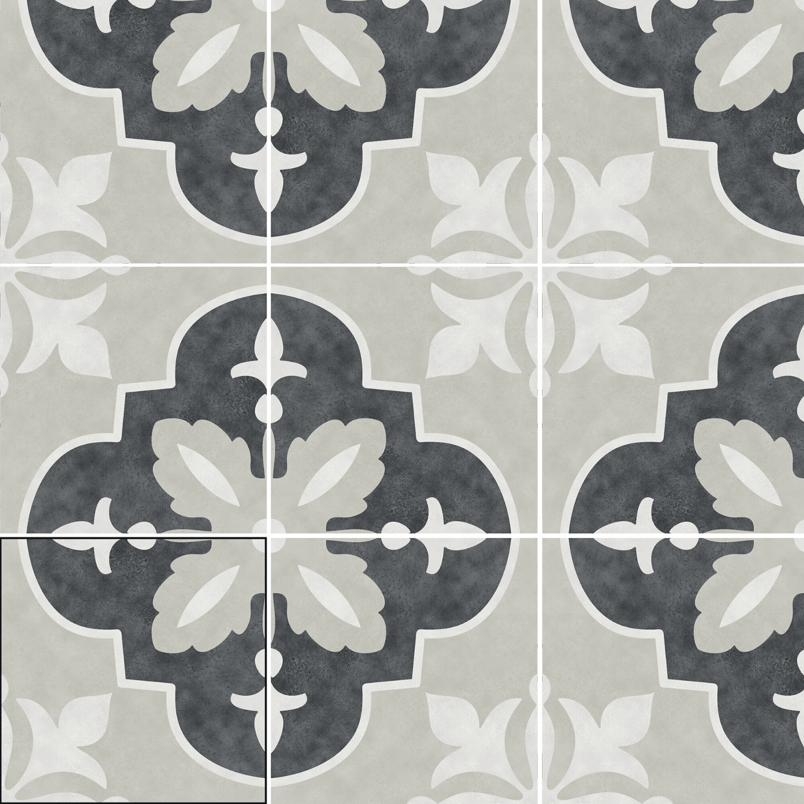 Norina Coal wall and floor tiles