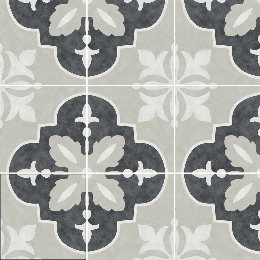 Norina Coal wall and floor tiles