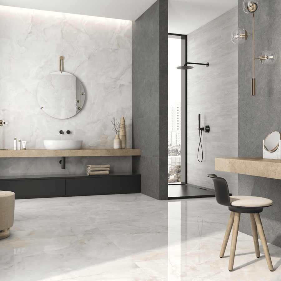 Pamesa Lux Noor White tiles