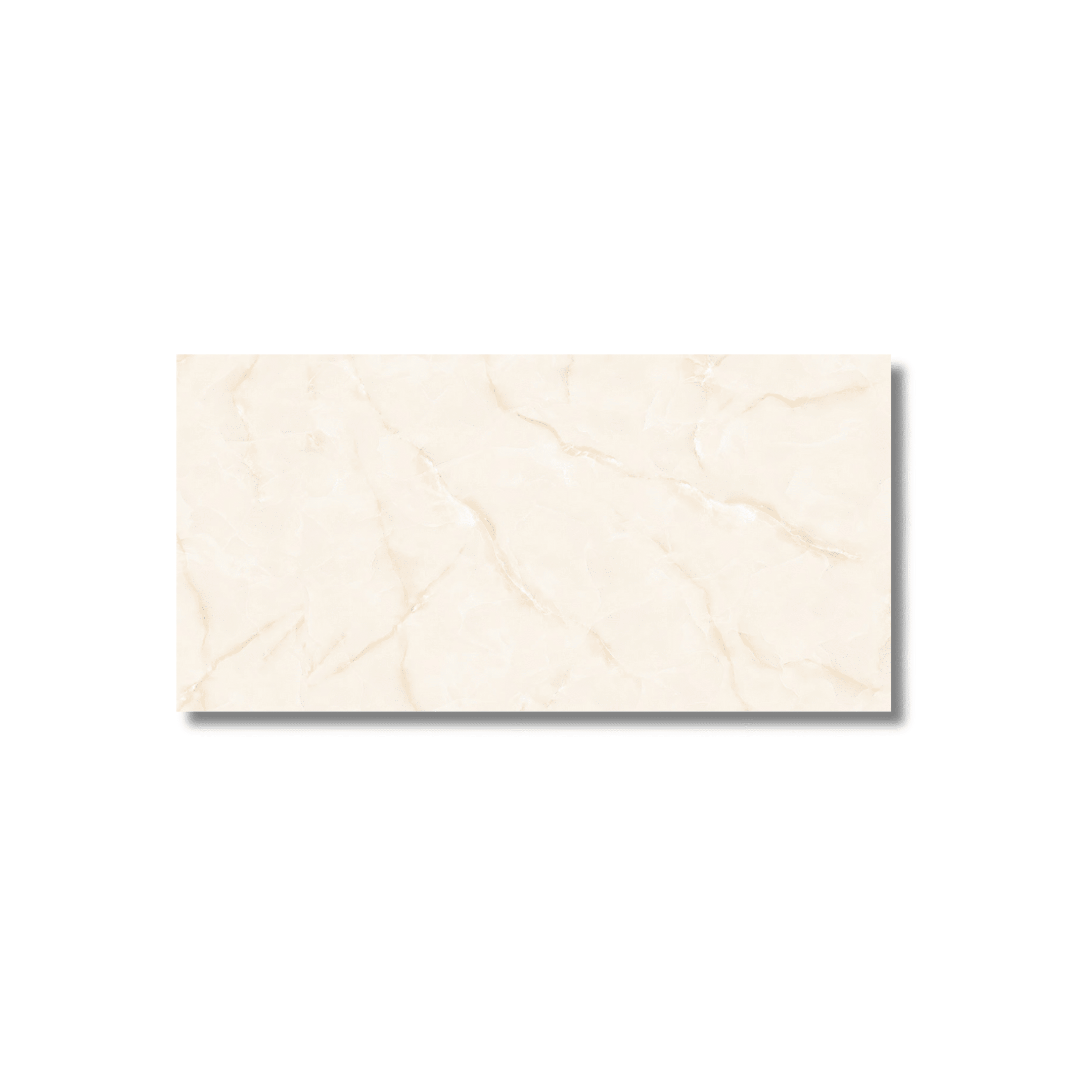 Onice Beige gloss porcelain tile 600x1200