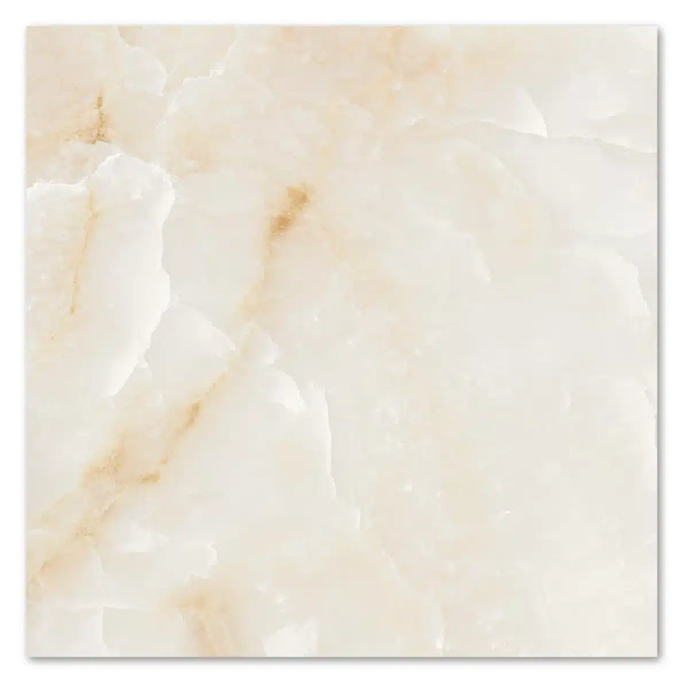 Large 1200x1200mm porcelain tile in beige with seamless rectified edges