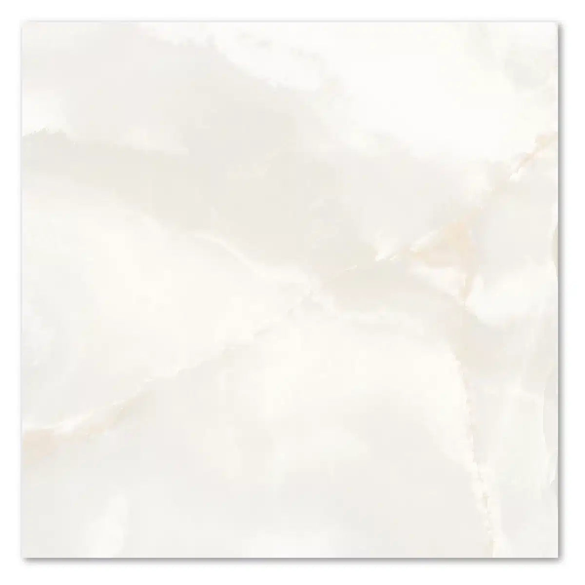 Living room floor tiles Onix Blanco installation