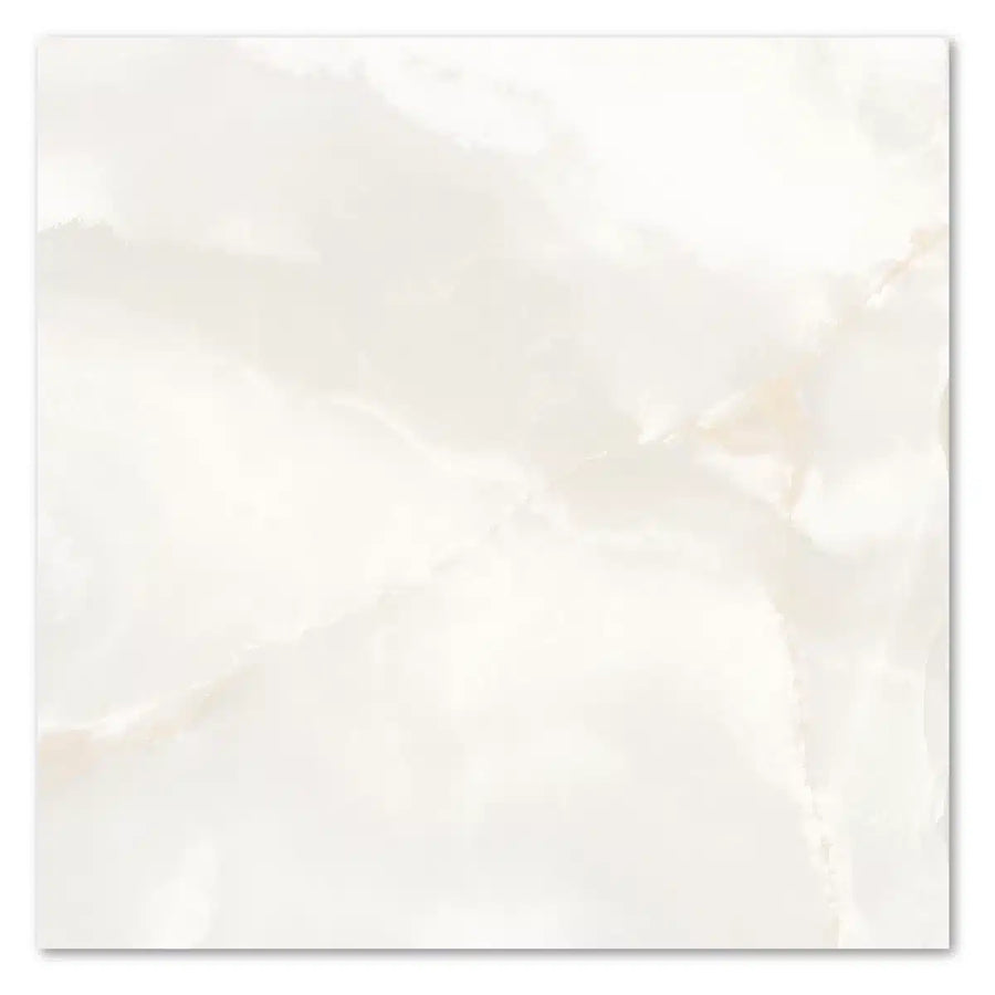 Living room floor tiles Onix Blanco installation