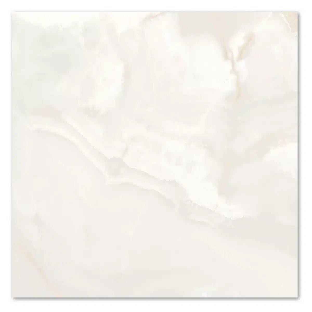 Bright white matt porcelain tile perfect for floors and walls in modern spaces