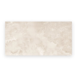 Modern beige porcelain onyx effect wall and floor design
