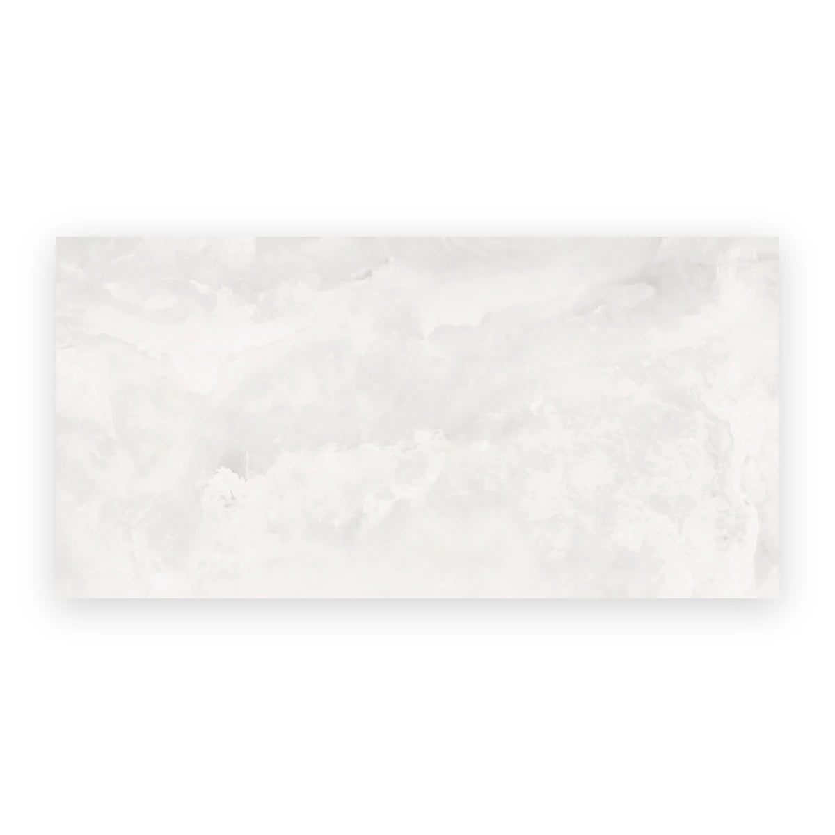 Elegant white porcelain onyx effect wall floor surface