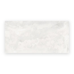 Elegant white porcelain onyx effect wall floor surface