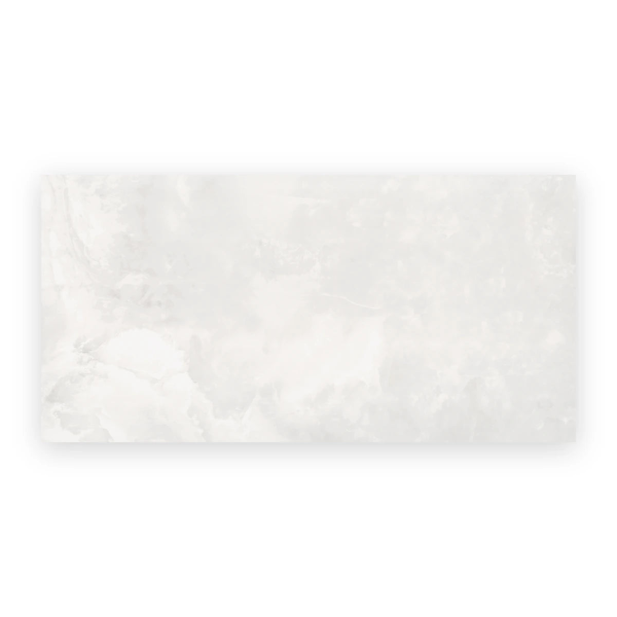 Crystal Onyx White polished porcelain wall and floor tiles