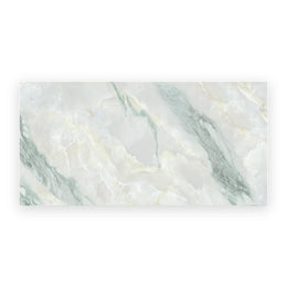 Onyx Giada white porcelain onyx effect wall and floor tiles